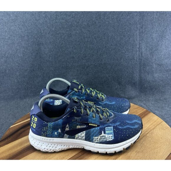 Brooks Ghost 12 Running Shoes Size 8.5 B Sneakers Boston Marathon 2020 - Picture 1 of 11